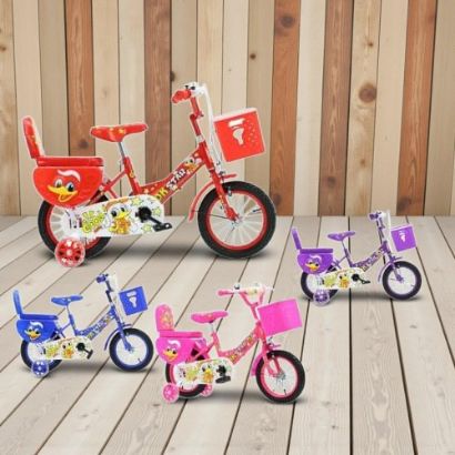 صورة دراجة أطفال أنيقة وقوية بتصميم عصري